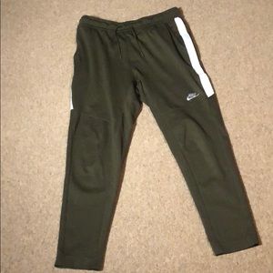 Green Nike Sweatpants